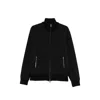 Montecore Zip-up Bomber Jacket In Black
