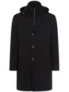 Montecore Dark Blue Down Jacket In Blue