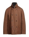 Montecore Man Coat Brown Size 50 Wool In Brown