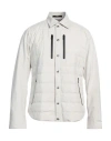 Montecore Man Puffer Ivory Size 40 Polyester, Polyurethane In White
