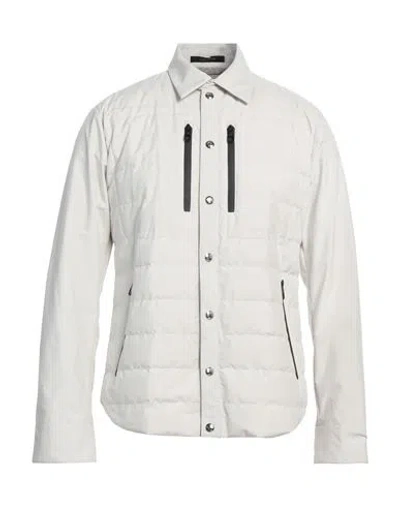 Montecore Man Puffer Ivory Size 40 Polyester, Polyurethane In White