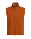 Montecore Man Vest Rust Size 42 Polyester, Elastane In Brown