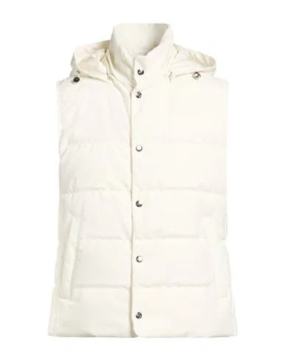 Montecore Man Vest White Size 50 Polyester, Elastane