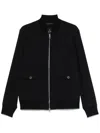 Montecore Zip-front Jacket With Ribbed Details