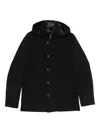 Montecore Hooded Padded Jacket In Black