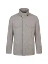 Montecore Multi-pocket Field Jacket In Neutral