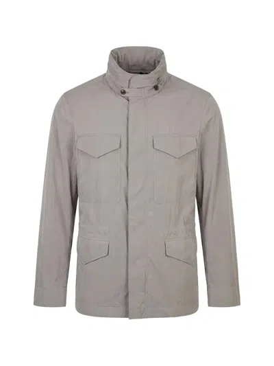 Montecore Multi-pocket Field Jacket In Neutral