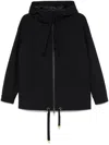 Montecore Padded Hooded Jacket In Black
