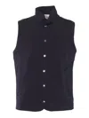 Montecore Down Sleeveless Waistcoat In Blue