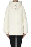 Montecore Quilted Down Jacket In White