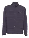 Montecore Quilted Down Padded Jacket In Blue