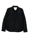 Montecore Quilted Flap-pocket Jacket In Black