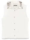 Montecore Quilted Gilet In White