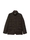 Montecore Quilted High-neck Jacket In Multi