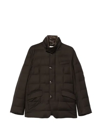 Montecore Quilted High-neck Jacket In Multi