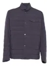 Montecore Quilted Down Padded Jacket In Blue