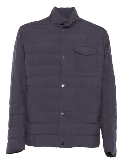 Montecore Quilted Down Padded Jacket In Blue