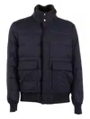 Montecore Quilted Panelled Jacket In Black