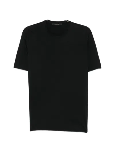 Montecore Short-sleeved T-shirt In Black