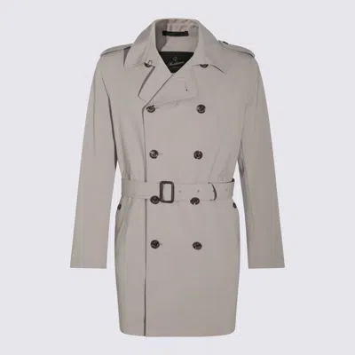 MONTECORE MONTECORE TAUPE TRENCH COAT