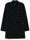 Montecore Trench Jacket In Blue