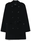 Montecore Trench Jacket In Blue