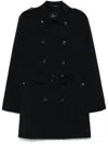 Montecore Trench Jacket In Blue