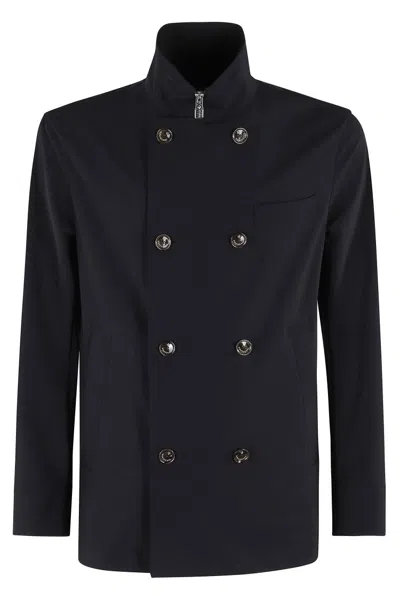 MONTECORE ULTRALIGHT DOUBLE-BREASTED PEACOAT