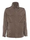 Montecore Utilitarian Field Jacket In Brown