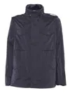 Montecore Utility-designed Black Field Jacket In Black