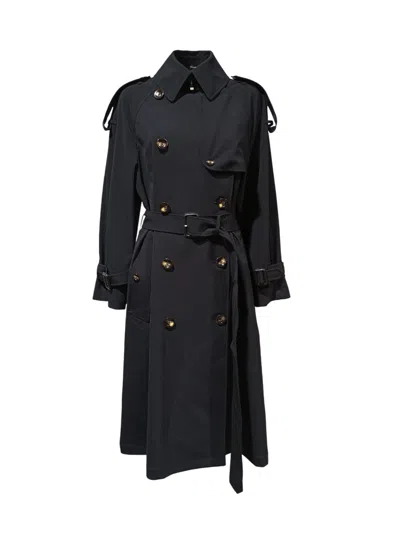 Montecore Women`s Trench Coat In Blue