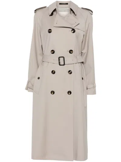 Montecore Women`s Trench Coat In Beige