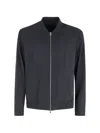 Montecore Zip-fastening Jacket In Blue