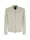 Montecore Zip-fastening Jacket In Neutral