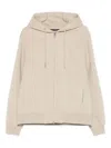 Montecore Zip-up Hoodie In Neutral