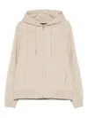 Montecore Zip-up Hoodie In Neutral