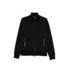 Montecore Zip-fastening Polyester Bomber Jacket In Black