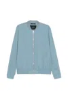 Montecore Zip-up Bomber Jacket In Blue