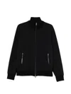 Montecore Zip-fastening Polyester Bomber Jacket In Black