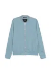 Montecore Zip-up Bomber Jacket In Blue