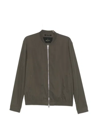 Montecore Zip-up Bomber Jacket In Brown