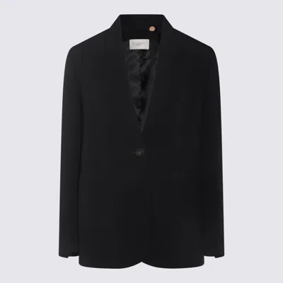 Montedoro Black Casual Jacket