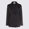 Montedoro Black Linen Casual Jacket