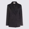 Montedoro Black Linen Casual Jacket