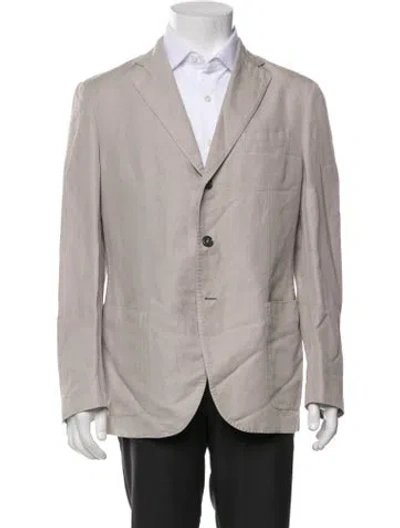 Pre-owned Montedoro Blazer In Gray