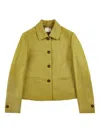 Montedoro Buttoned Jacket In Green