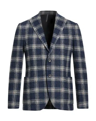 Montedoro By Slowear Man Blazer Blue Size 44 Virgin Wool