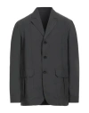 Montedoro By Slowear Man Blazer Lead Size 40 Cotton, Polyester In Gray
