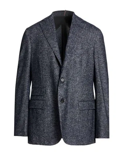 Montedoro By Slowear Man Blazer Navy Size 44 Wool, Alpaca Wool, Polyamide In Blue