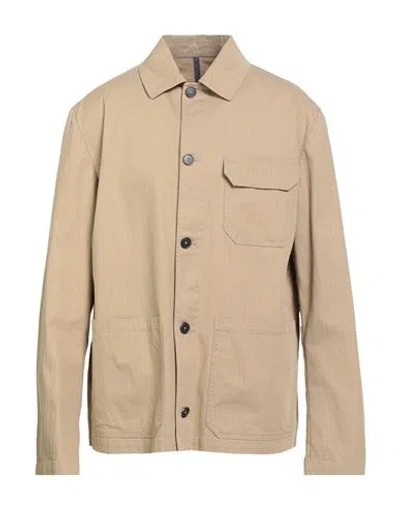 Montedoro By Slowear Man Jacket Beige Size 48 Cotton, Elastane In Neutral